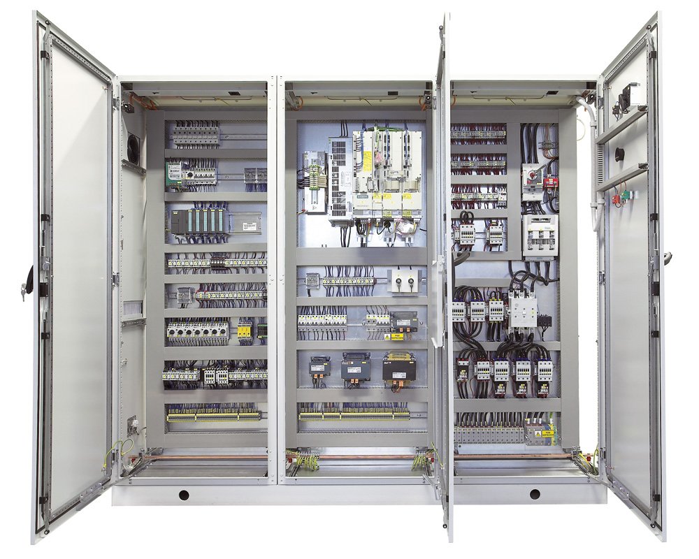 Free standing enclosure with electrical systems