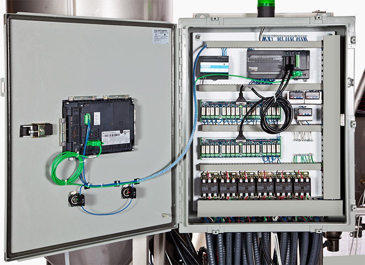 Electrical enclosure for PLC