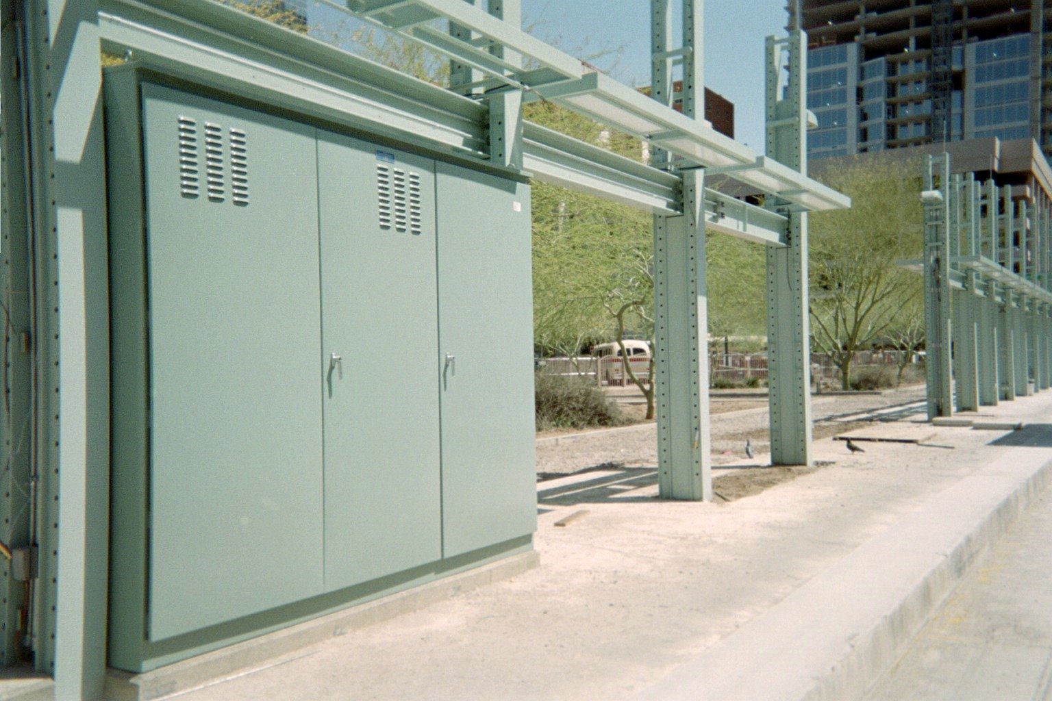  Large floor mount electrical enclosure
