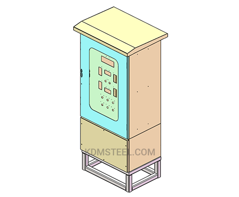 NEMA 4 outdoor free standing lockable enclosure