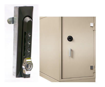 Combination locks columnar and circular