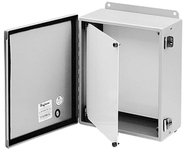 Enclosure with an additional cover