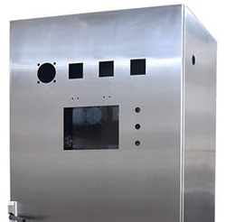 Enclosure with small windows