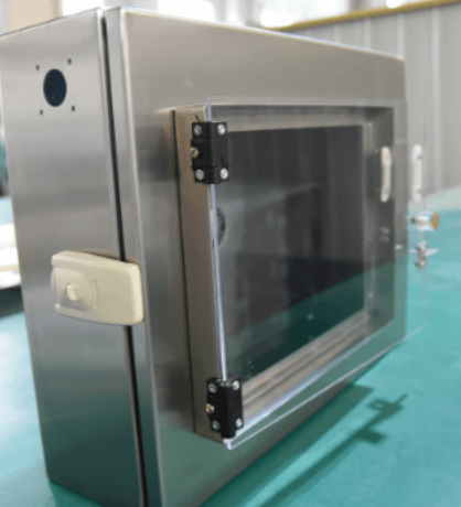 Enclosure with window