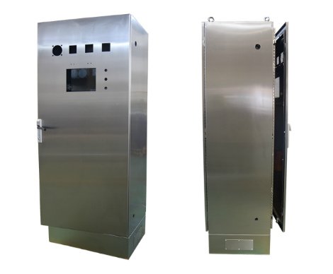 Electrical enclosure with window