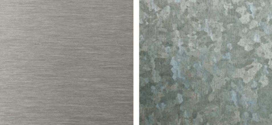 Stainless vs. galvanized steel