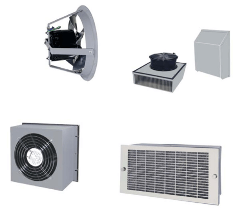 Various enclosure fans