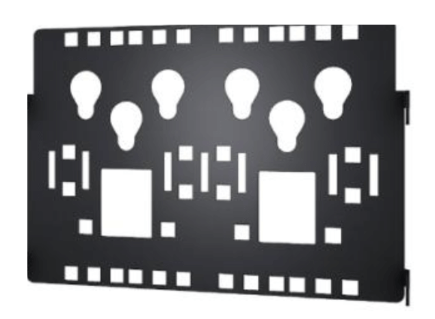 Different shapes of rack openings
