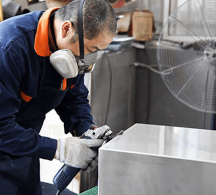 Polishing an enclosure