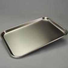 stainless steel tray