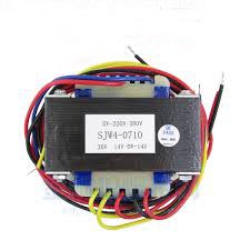 Transformador de control de doble voltaje