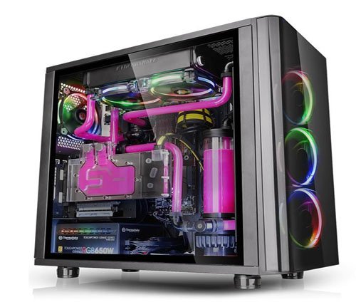 casing komputer kaca