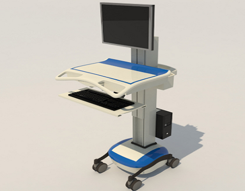Keranjang Komputer Medis Monitor 3D