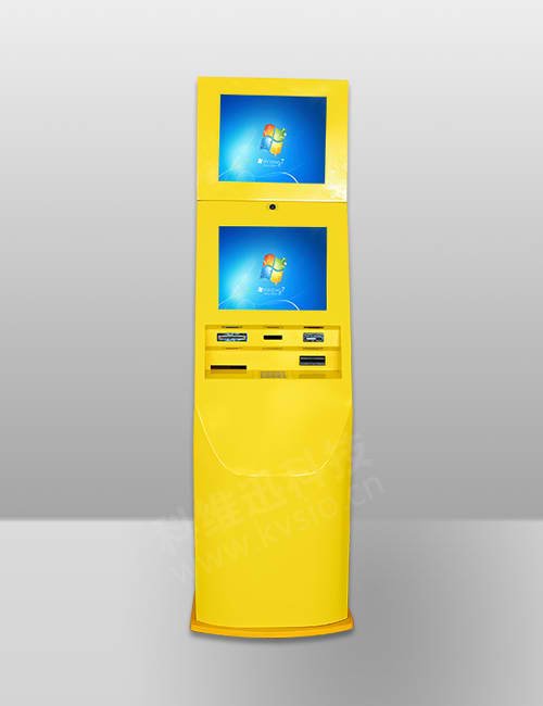 Autoservicio de doble pantalla