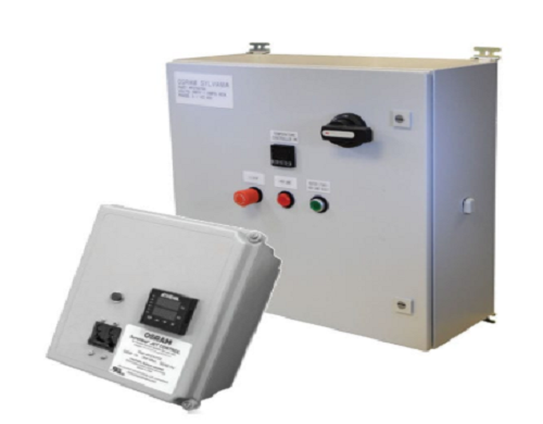Panel de control de calentador industrial