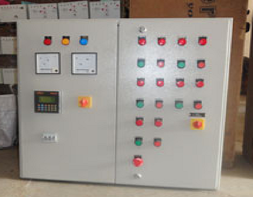 Panel de control industrial PLC