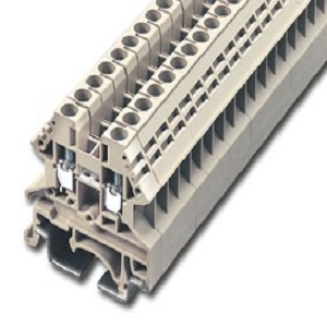 Bloques de terminales de riel DIN de 600 V