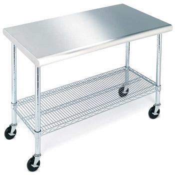 Meja Kerja Stainless Steel