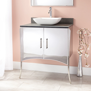 Lemari Rias Kamar Tidur Stainless Steel 30 inci