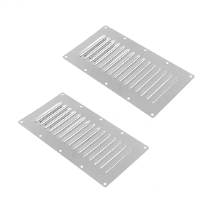 6,4x5,5cm Ventilasi baja tahan karat