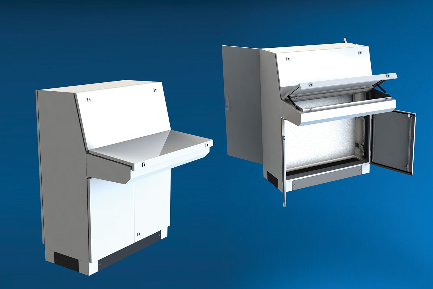 Control console enclosure