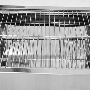 Panggangan Arang Stainless Steel yang Dapat Dilipat