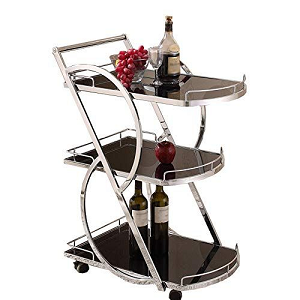 Troli Makan Hotel Stainless Steel