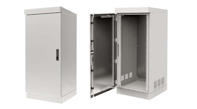 Stainless steel telecom cabinet
