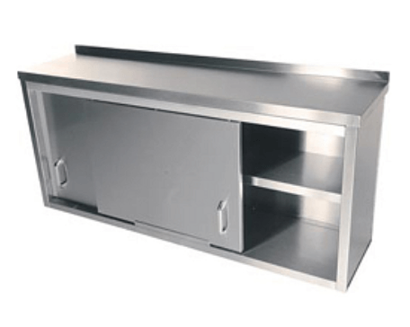 Lemari kecil berbahan stainless steel