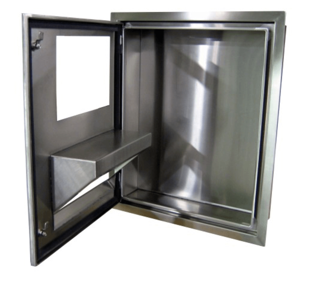 Rak bagian dalam berbahan baja tahan karat