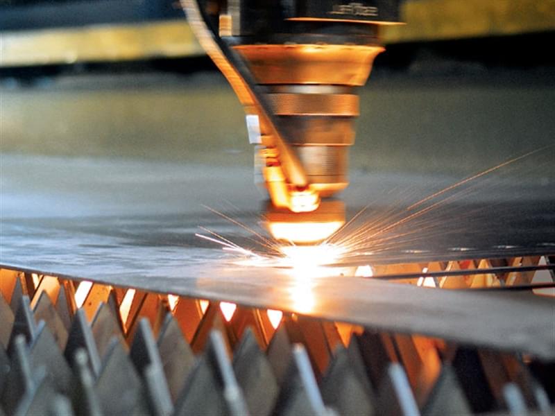 Stainless steel laser cutting
