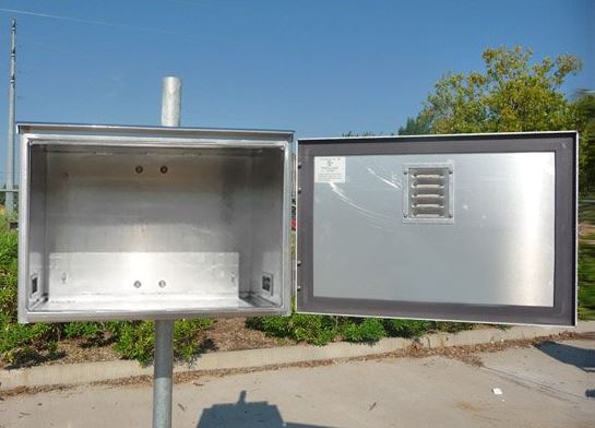 Welded electrical enclosure