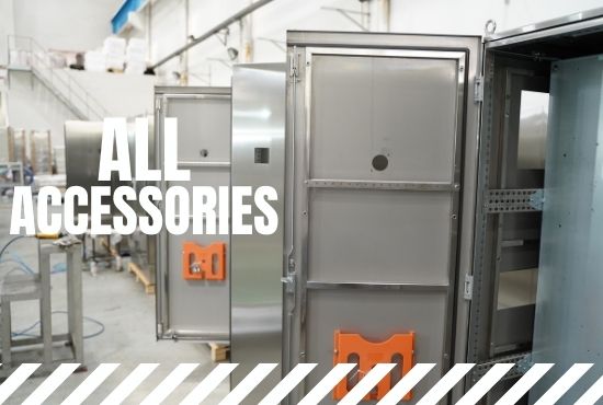 All accessories for outdoor telecom enclosure