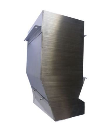 Gabinete elétrico com acabamento em relevo