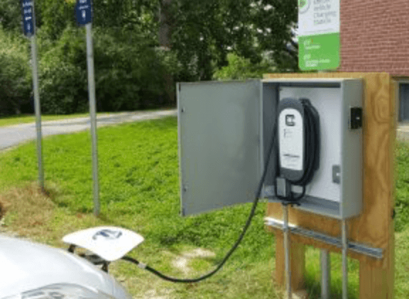 Aluminum EV charger enclosure