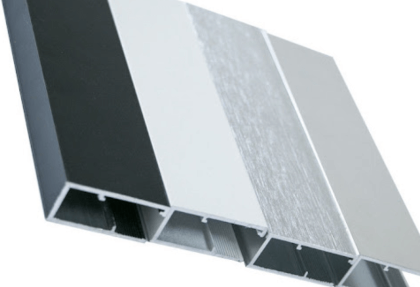 Anodized and powder coatings of aluminum