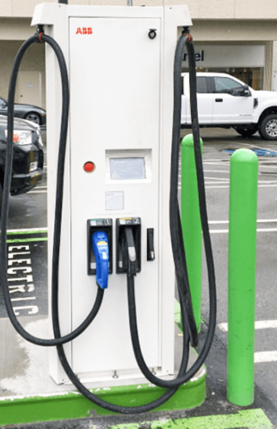 Commercial EV charger enclosure