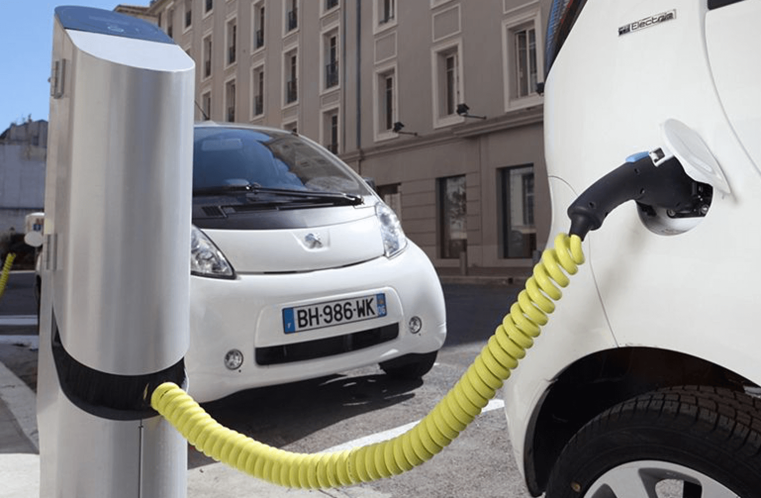 Cylindrical EV charger enclosure