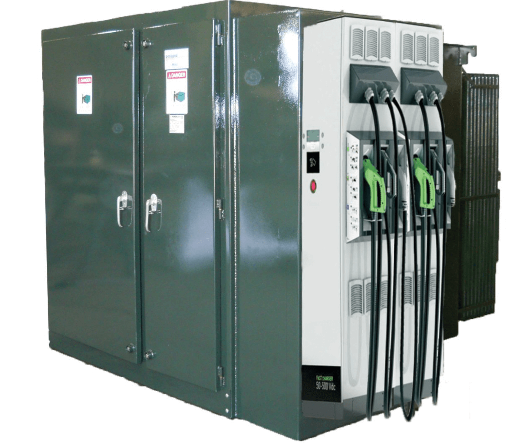 Free-standing EV charger enclosure