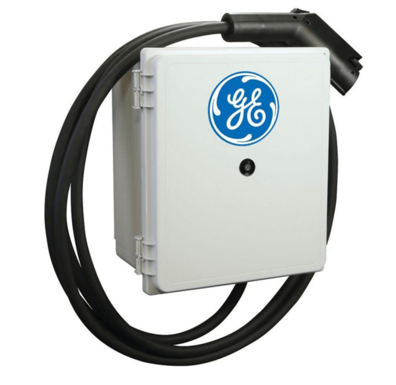 Silk-screened EV charger enclosure