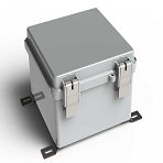 Caja para montaje en poste para exteriores