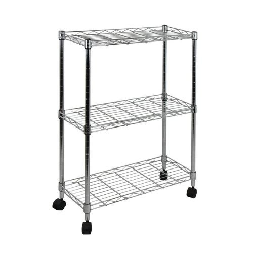 3-Tier Shelving All-Purpose Utility Cart