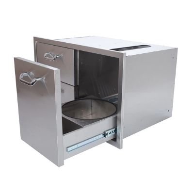 Laci Lemari Tertutup Stainless Steel