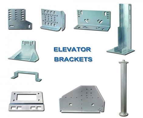 Soportes de ascensor de chapa galvanizada