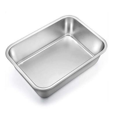High Side Stainless Steel Tray