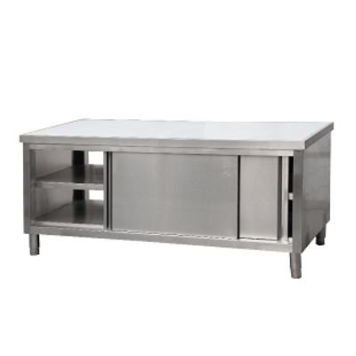 Meja Kerja Stainless Steel Dapur Restoran