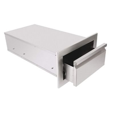 Laci Stainless Steel BBQ Akses Lapisan Tunggal