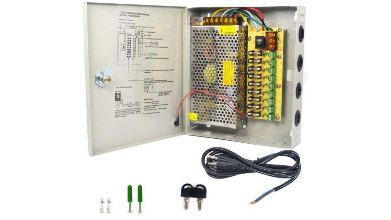 4 Power Supply Types For Your CCTV Camera