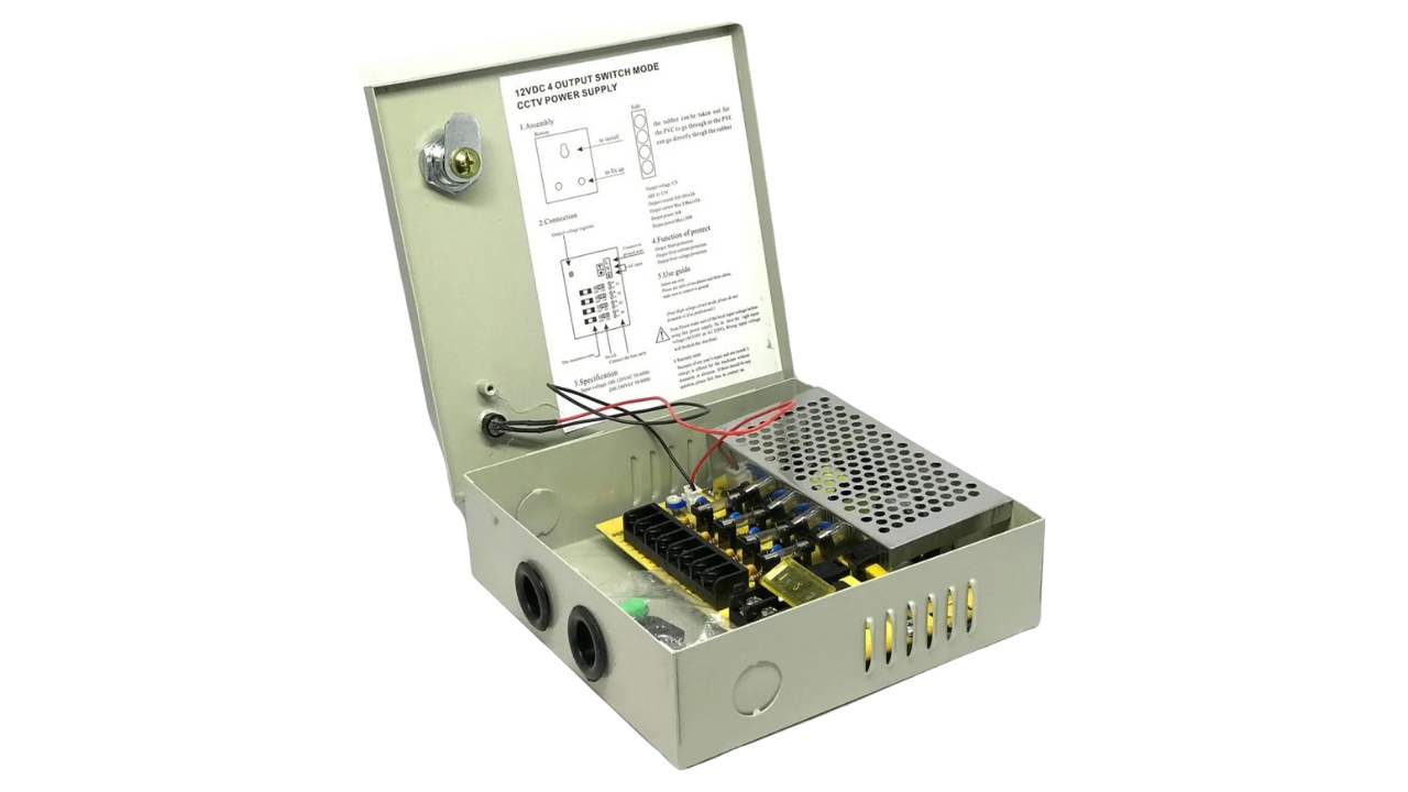 5-Step Guide To Use a Power Supply For Your CCTV