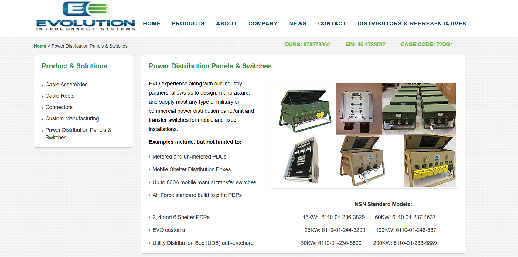 Evolution Interconnect Systems